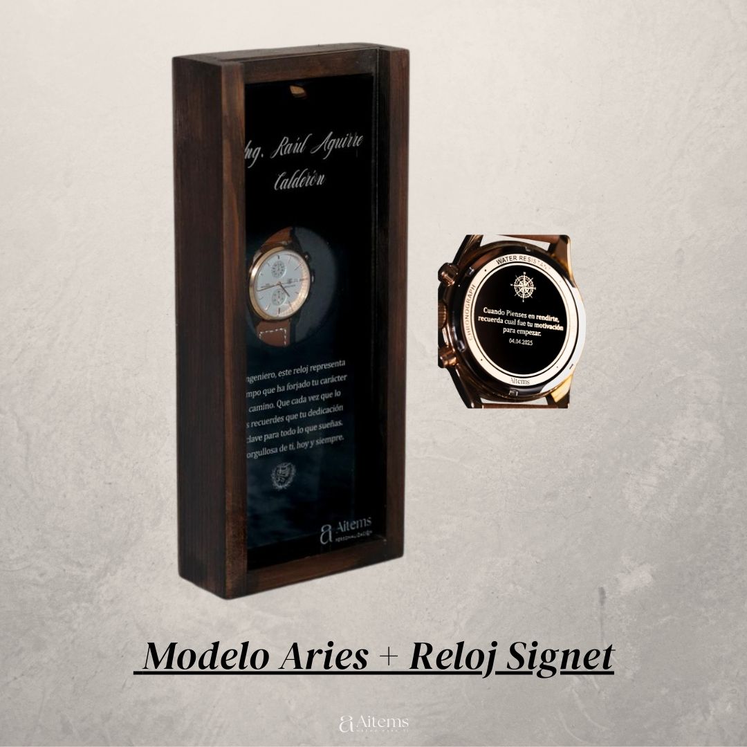 Reloj Signet con caja Aries